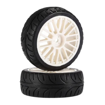 1 Paar Reifen u0026 Rad Für 1:10 RC Auto HPI HSP - Bild 1 von 4