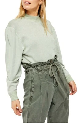 Suéter Pullover Noche Estrellada Free People Mujer Helecho Esmerilado Nuevo con Etiqueta Pequeño Foto 1 de 4