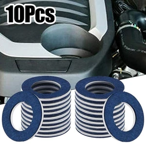 Direct Replacement Gasket Washer Plastic Practical To Use 10PCS Oil Pan - Picture 1 of 10