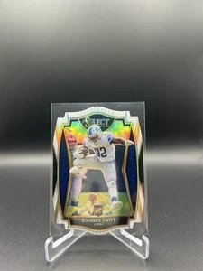 2020 Select Premier Level D'ANDRE SWIFT #151 Rookie White Prizm Die Cut - Bild 1 von 2