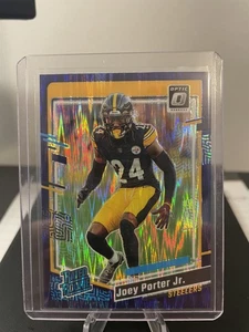2023 Donruss Optic #287 Joey Porter Jr. Purple Shock - Bild 1 von 2