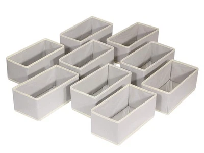 Foldable Cloth Storage Box Closet Dresser Drawer Organizer Fabric Baskets Bin... - Image 1 of 4