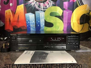 Technics SL-PJ37A Compact Disc Player - OPTICAL OUT N/MINT SERVICED L@@K FREE Pp - Picture 1 of 13