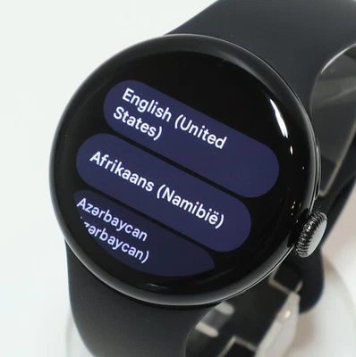 Google Pixel Watch 3 41mm (Bluetooth/WiFi) GA05757-US Matte Black - Image 1 of 4