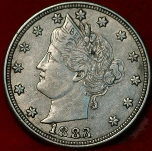 1883 No Cents Philadelphia Mint Liberty Nickel - Picture 1 of 2