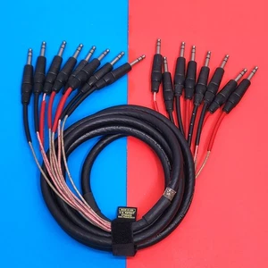 Monster Cable 8-Channel Audio Snake TRS 1/4 Prolink Studiolink 500 10ft USA made - Picture 1 of 13