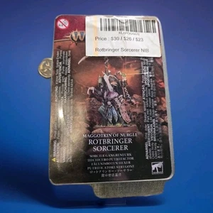 Age of Sigmar - Maggotkin of Nurgle Rotbringer Sorceror - Picture 1 of 2