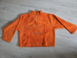 Uncle Sam USA Pullover Orange M  - Bild 1 von 3