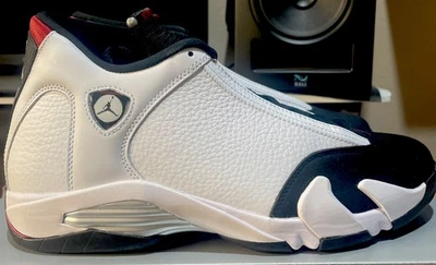 Jordan 14 Auténtico Retro Puntera Negra 487471-160 Talla 11 Foto 1 de 4