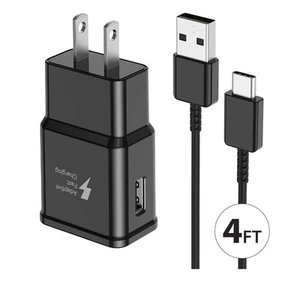 Adapter Fast Charger Type C With Phone Charging Cable For Samsung Galaxy Android - Picture 1 of 7