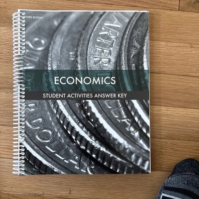 BJU Press Economics Third Edition Student Activities Answer Key - Image 1 of 3