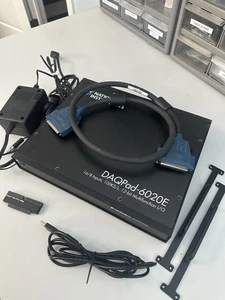 NATIONAL INSTRUMENTS DAQPad-6020E 16/8 Inputs. Comes With Cables & Power Supply - Picture 1 of 5
