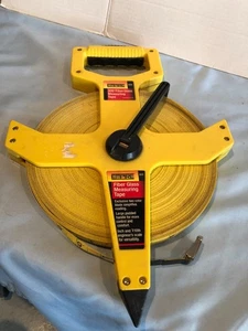 Empire 300' Fiber Glass Measuring Tape Open Reel #F48 - Picture 1 of 6