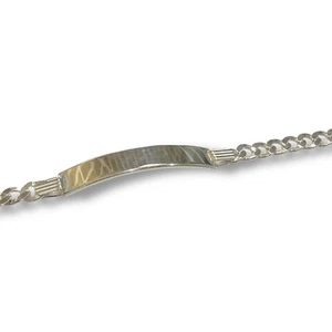 925% Silver 20cm Bracelet - Picture 1 of 6