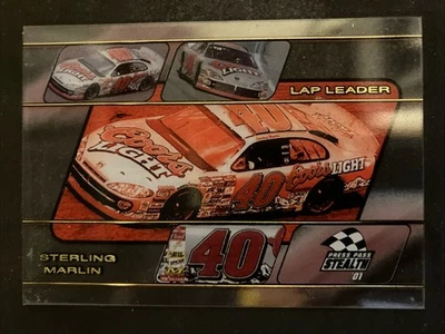 2001 Press Pass Stealth Lap Leaders #LL33 Sterling Marlin's Car - Image 1 of 2