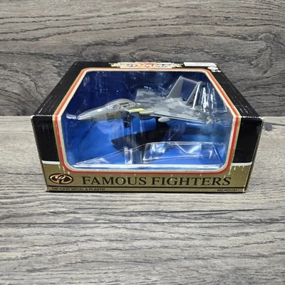 Motormax Famous Fighters F-15 EAGLE Military Jet Die-cast Plane 603101 - Image 1 of 4