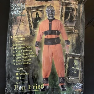 Disfraz de Halloween de prisionero zombie de Ben Fried para adulto talla XL - Imagen 1 de 10