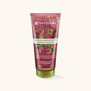 Yves Rocher Sensual Cream Body Scrub Raspberry Peppermint Gommage Gel 6.7 fl.oz. - Picture 1 of 3