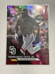 2024 Topps Flagship Collection Fernando Tatis Jr Red /10 - Picture 1 of 4