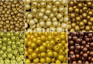 12mm 18St. Miracle Beads Magic Perlen Wunderperlen 3D Effekt Ilumination - Bild 1 von 7