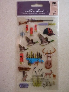 Sticko HUNTING Pegatinas Paquete Sellado EK Éxito - Imagen 1 de 1