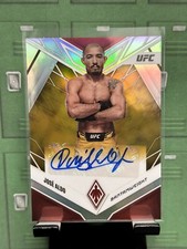 2023 Panini Chronicles Phoenix UFC Jose Aldo Autographs Gold Auto /10 Brazil
