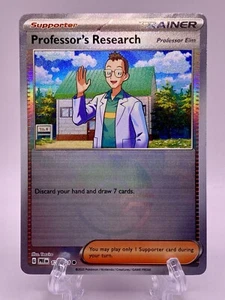 Professor's Research Professor Elm 123/131 Prismatic Evolutions POKEBALL Pattern - Picture 1 of 2
