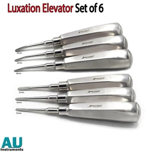 Dental Luxating Elevators Luxation Root Extracting Extraction Oral Surgery Lab - Picture 1 of 8