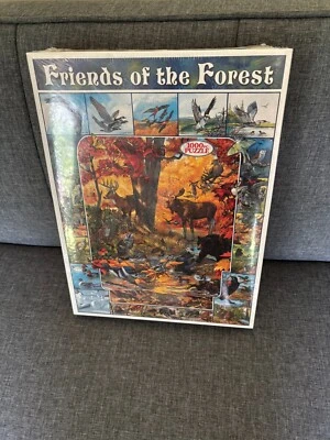 NEW!!!  White Mountain Puzzle, Friends of the Forest, 2002, 1000 pieces - Image 1 of 3