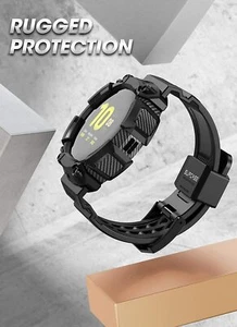 Étui montre intelligente pour GalaxyWatch 6 6Classic 5Pro 543 Active2 bracelets SUPCASE - Photo 1 sur 42