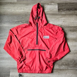 Walt Disney World Jacket Mens Small Windbreaker Hood Kangaroo Pocket Lightweight - Picture 1 of 13