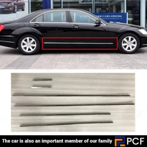 For Mercedes Benz S class 2007-2013 W221 Door Chrome Molding 6PCS - Picture 1 of 7