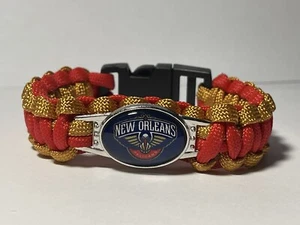 New Orleans Pelicans NBA Paracord Armband NEU - Bild 1 von 2