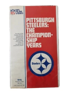 Official NFL Films Video Pittsburgh Steelers: The Championship Years VHS 1982 - Bild 1 von 9