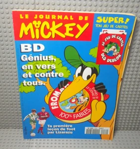 Le Journal de Mickey #2234 - Avril. 1995 - Supplément Jeu cartes Deblok - Bild 1 von 4