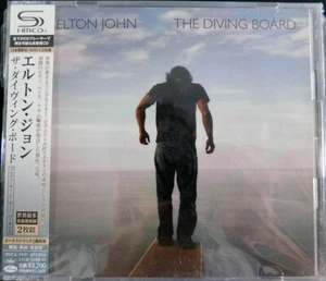 Elton John-The Diving Board/2013 the 29th Studio Album Japan 2CD Deluxe Ed, OBI. - Picture 1 of 4
