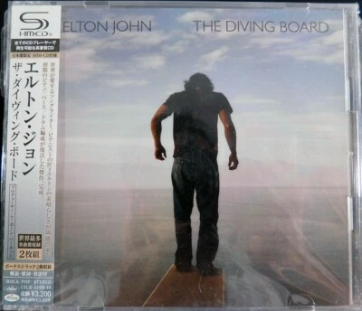 Elton John-The Diving Board/2013 the 29th Studio Album Japan 2CD Deluxe Ed, OBI. - Image 1 of 4