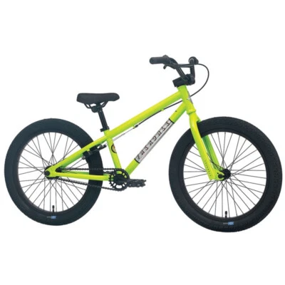 2022 FAIRDALE BMX MACARONI 24" BICYCLE - GLOSS BRIGHT YELLOW (BEGINNER BIKE) - Image 1 of 2