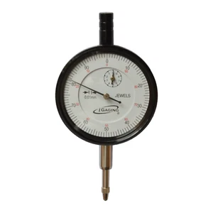 iGAGING Dial Indicator Jeweled Bearing 10mm Range | 0.01mm Graduation - Picture 1 of 3