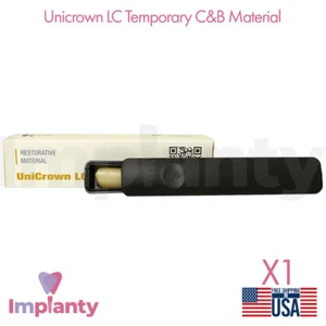 Dental UniCrown LC Temporary C&B Material Light Cure Strong And Durable Tool - Picture 1 of 3