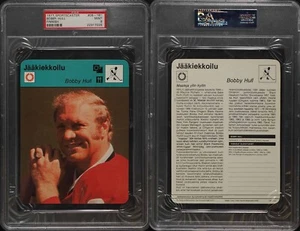 1977 Sportscaster Finnish Bobby Hull #08-181 PSA 9 MINT pop 2 - Picture 1 of 1