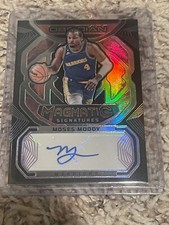 2022-23 Obsidian Purple Etch Magmatic Signatures Moses Moody Auto /75 - #MS-MMG