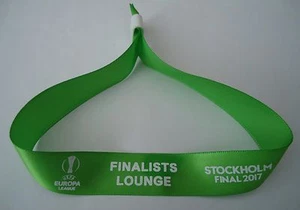 VIP Wristband UEL Final 2017 Ajax Amsterdam v Manchester United in Stockholm - Picture 1 of 1