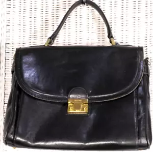 FLECHA DE ORO Vintage Hecho a Mano Bolso de Mano Cartera Alemán Lujo Mini Maletín - Imagen 1 de 7