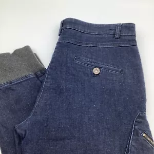 James Jeans Womens Boyfriend Cargo Jogger Jeans Blue Size 28 - Picture 1 of 7