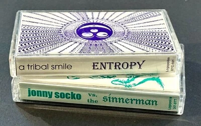 A Tribal Smile -- Entropy / Jonny Socko -- Rare Vintage Trippy 1996 Cassettes - Image 1 of 4