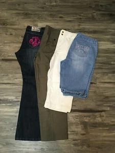 Lote de 4 pantalones para mujer todas las estaciones Anne Klein Dereon Ralph Lauren Vanderbilt 16W nuevos con etiquetas - Imagen 1 de 11