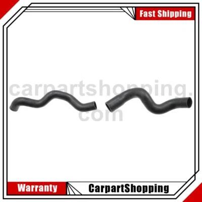 2 mangueras de refrigerante inferiores superiores para 1982 GMC C1500 C1500 Suburban C2500 Foto 1 de 4