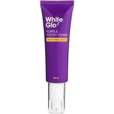 2 X White Glo Purple Tooth Toner Teeth Whitening Serum 50ml