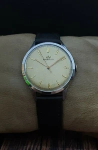 MARVIN cal.560 37mm VINTAGE 50's RARE 15J SWISS WATCH. - Picture 1 of 7
